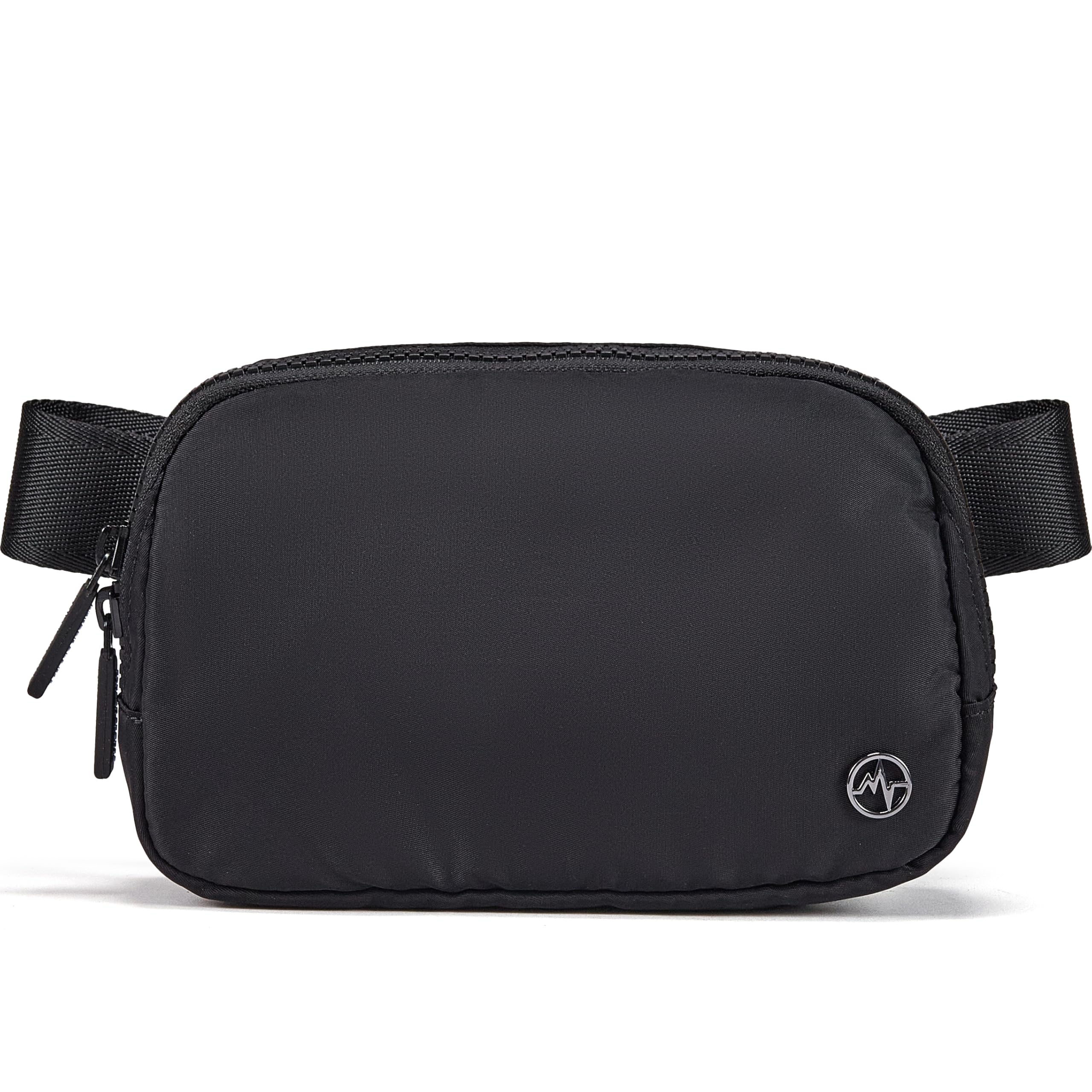 Pander Two Way Zipper Fanny Pack Nylon Everywhere Belt Bag for Women, Water Repe