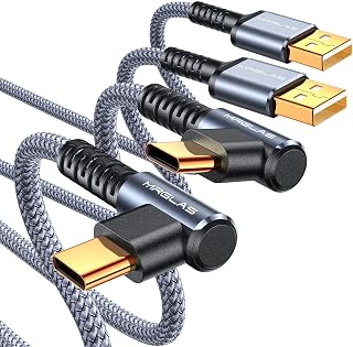 MRGLAS Car Carplay Cable (3.3FT+3.3FT), USB A to USB C Car Charger Cord