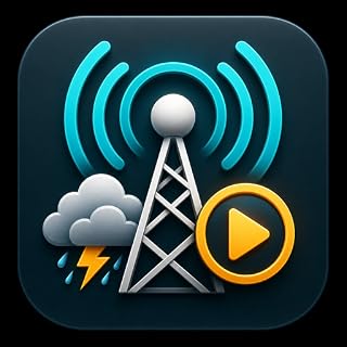 Weather Radio Player for Fire Tablet & TV - NOAA Streams, Favorites & Sleep Timer