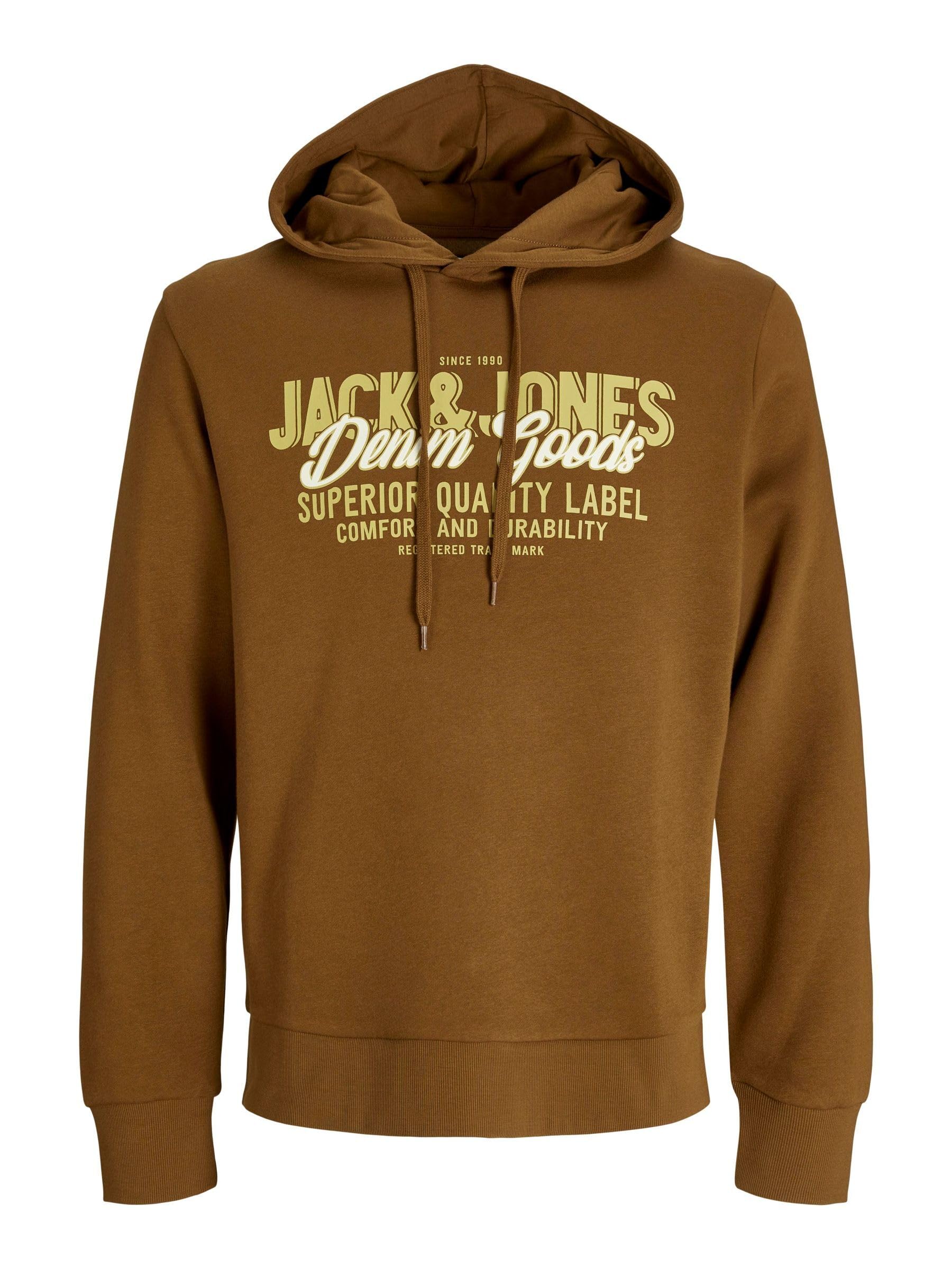 Jack & Jones Jjelogo Sweat Hood 2 Col 25/26 Noos Jjelogo Hoodie 2 Col 25/26 Noos