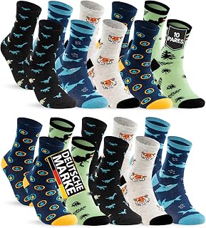sockenkauf24 Boys and Girls Socks (10 Pairs) Cotton, 10 Pairs |