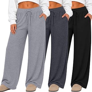 Neer Women's Plus Size Pants 3 Pack