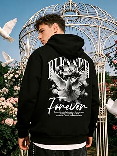 Men's Hoodie Pullover Sweatshirt with Pocket Sizes XS - XXL