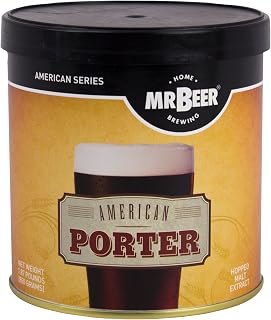 Mr. Beer American Porter 2 Gallon Homebrewing Craft Beer Refill Kit