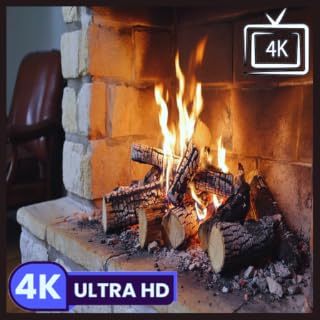 Stone Fire - Comforting Fireplace Crackle