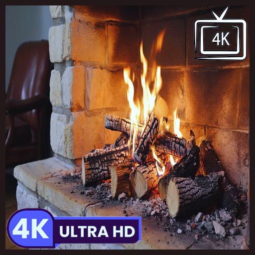 Stone Fire - Comforting Fireplace Crackle