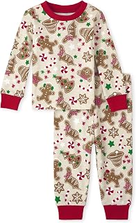 The Children's Place Baby And Kids, Sibling Matching, Christmas Pajama Sets, Cotton