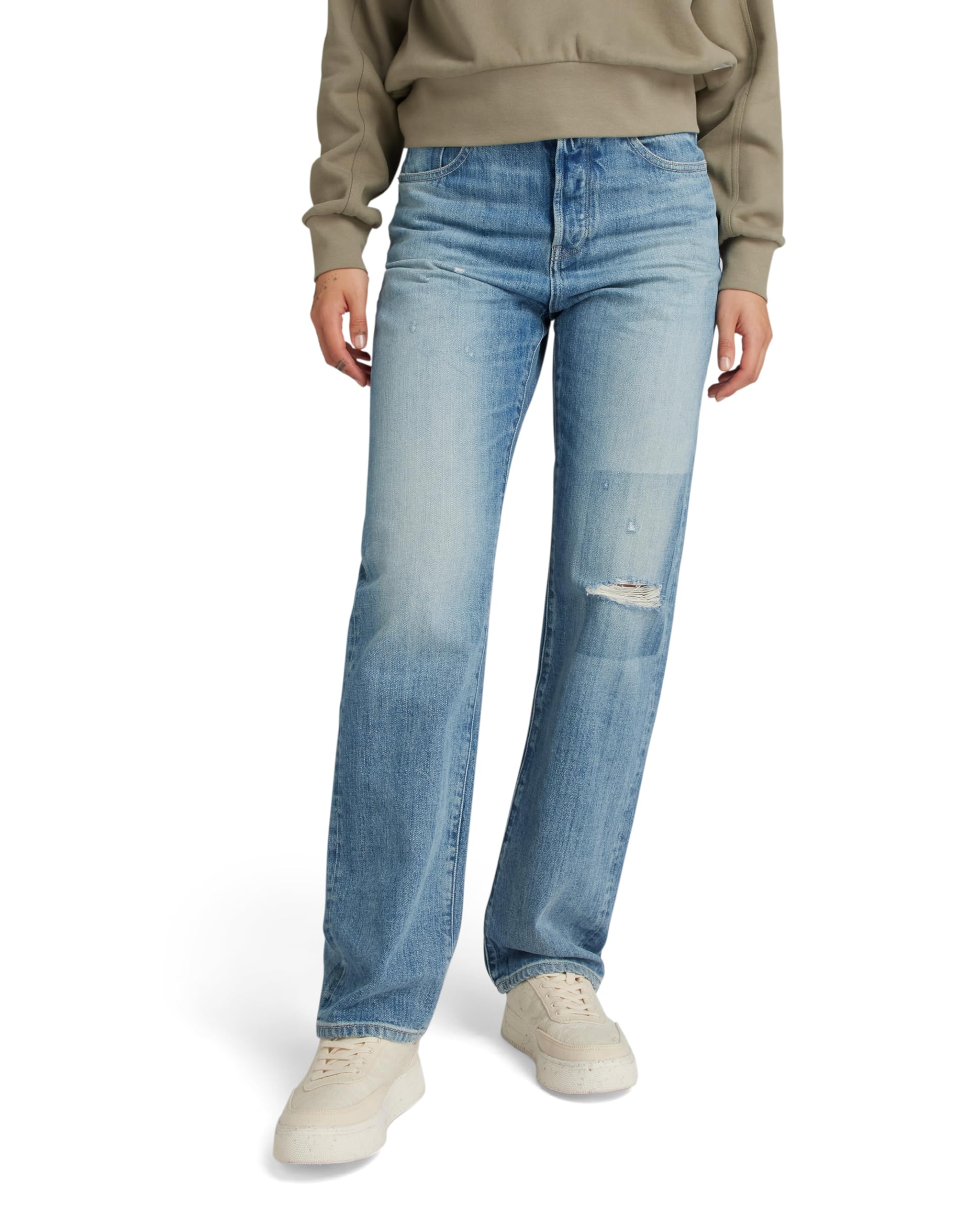 G-Star Mujer Viktoria High Straight Jeans