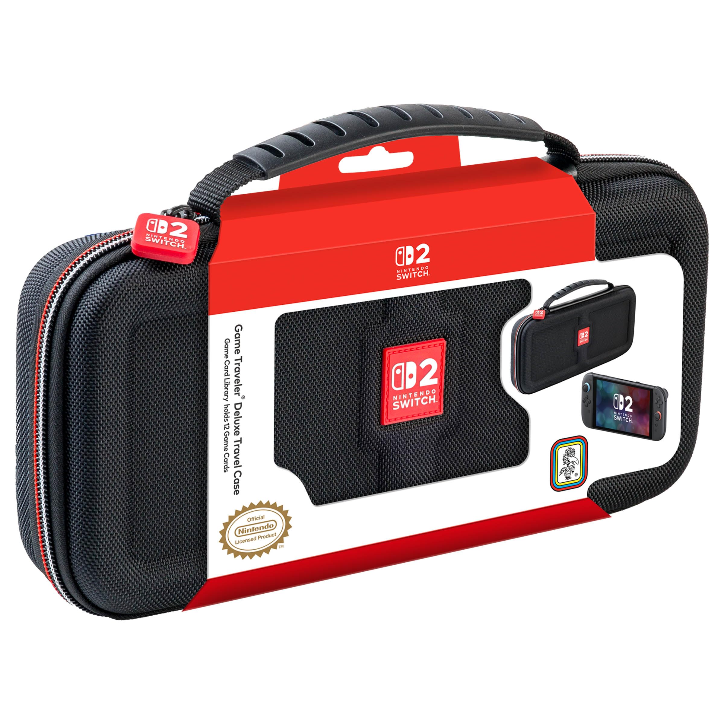Game Traveler Deluxe Licensed Travel Case for Nintendo Switch, Nintendo Switch 2