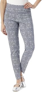 Gloria Vanderbilt Womens Pull on Tummy Slimmer Trouser Pant StandardPants