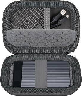 Againmore Travel Carrying Case for Plaud Note Pro/Note AI Voice Recorder | Padded Divider, Mesh Pocket, Organized Interior with Sectioned Design, Carabiner, Quick Access, Travel, Bag Only, Deep Grey