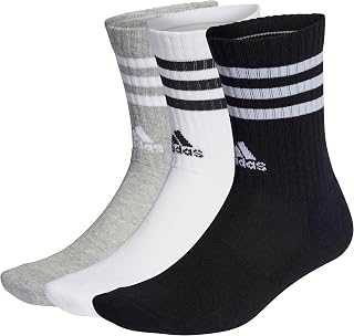 adidas Unisex Quilted Socks 3-Stripes (3 Pairs)