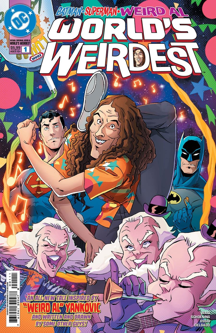 Batman/Superman/Weird Al: World's Weirdest #1A DC | Comic Book 1st Print
