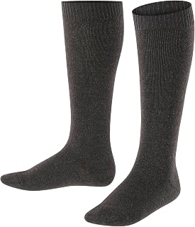 FALKE Unisex Kids Comfort Wool Knee-High Socks Breathable Climate-Regulating Odour-Neutralising Thick Warm Hard-Wearing Inner Layer Soft On Skin For Everyday Life And School 1 Pair