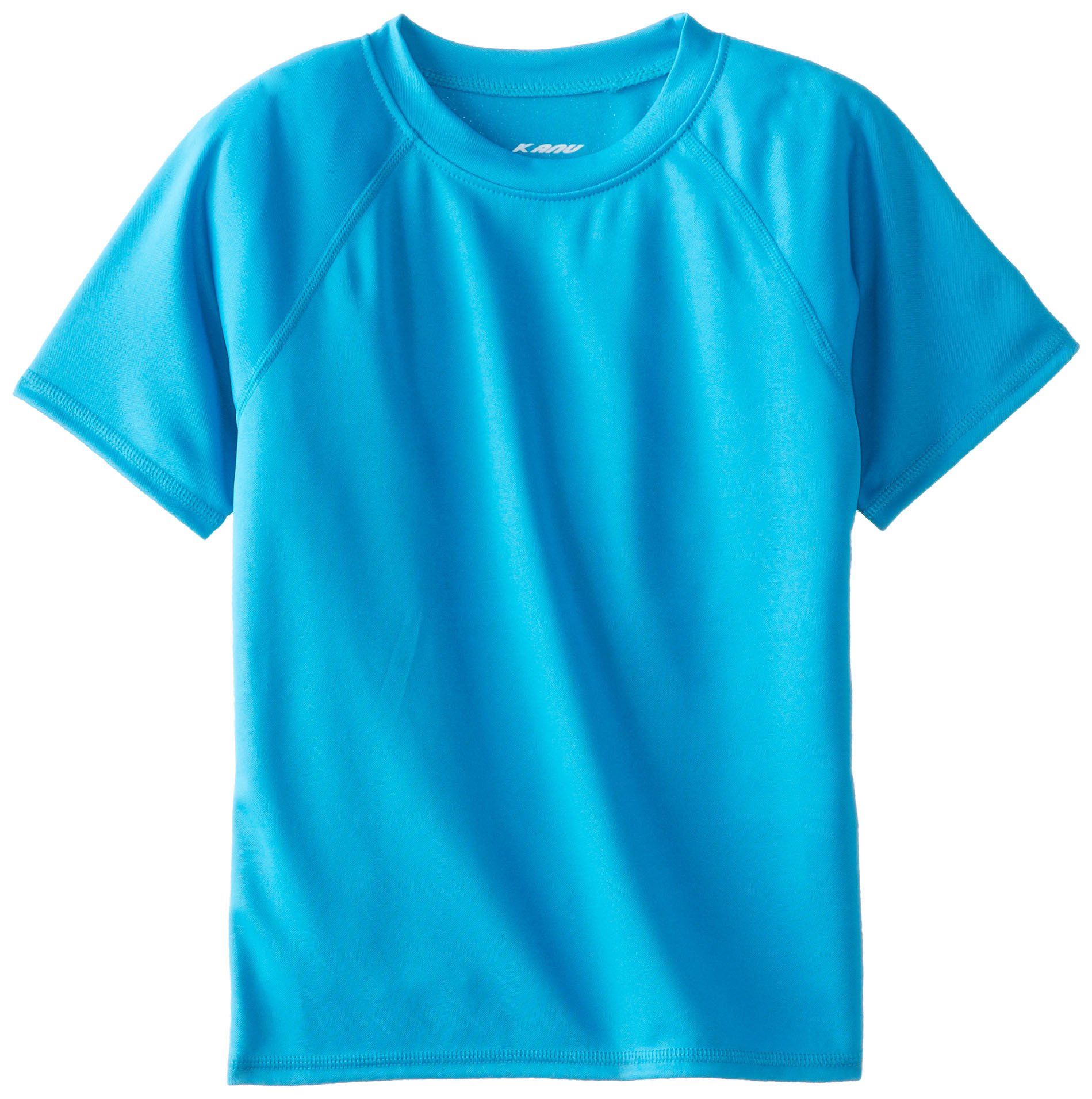 Kanu Surf Boys' Short Sleeve UPF 50+ Rashguard Swim Shirt