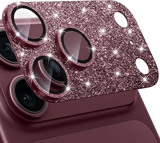WSKEN One Piece Aluminum Alloy Bling Glitter Glitter Glitter Glitter Dark