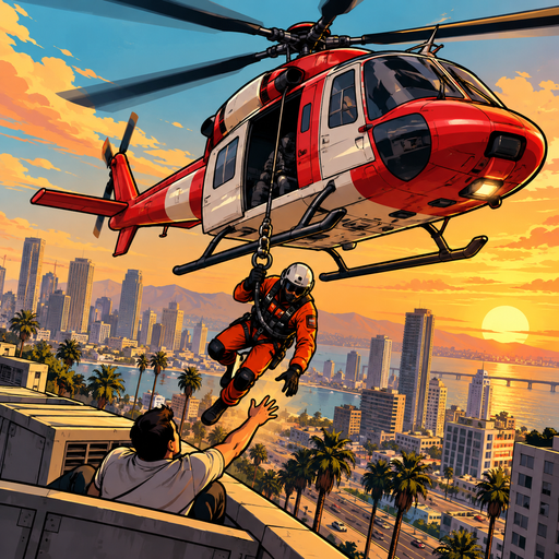 Helicopter Rescue Mission 3D Premium