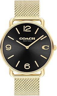 Coach Elliot Men's Watch| Contemporary Elegance with Signature Detailing | Fashion Timepiece for Everyday Wear