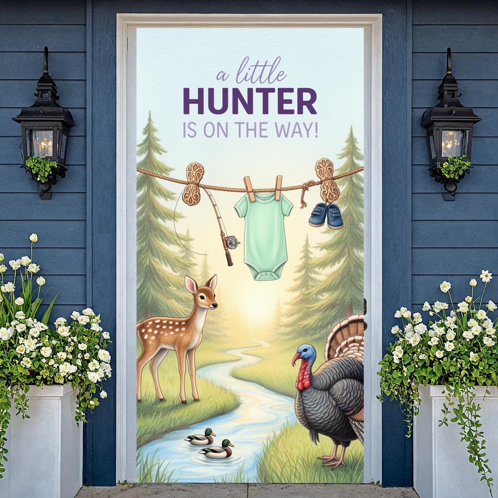 A little Hunter is on the way door cover D7873