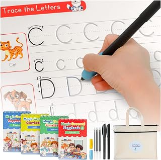 Reusable Grooved Handwriting Practice Books for Kids