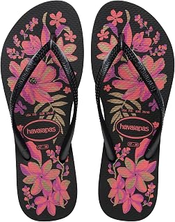 Havaianas Kids Slim Print Womens Flip Flops
