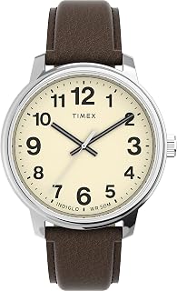 Timex Classic Men's Analogue Wrist Watch, Leather