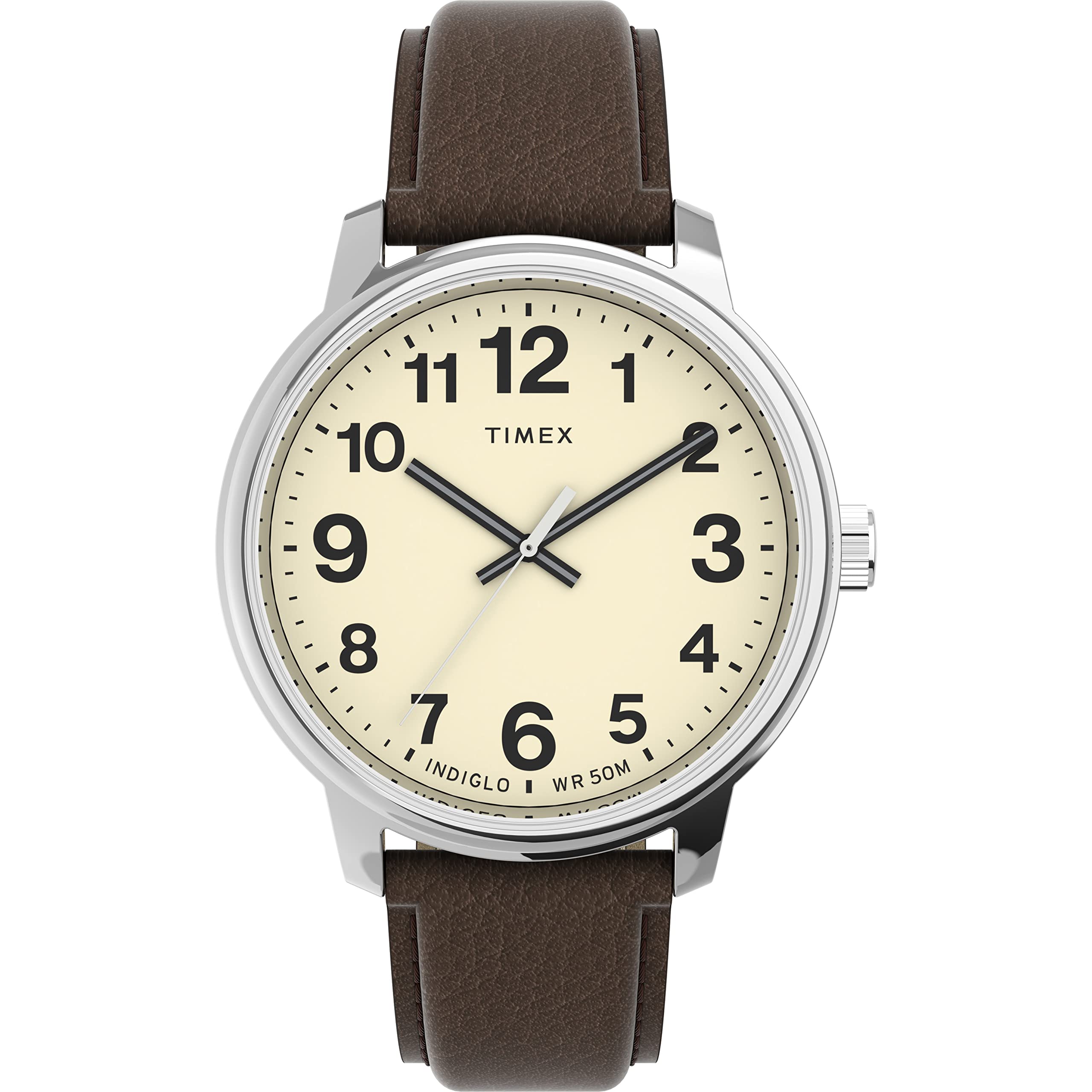 Timex Classic Men's Analogue Wrist Watch, Leather