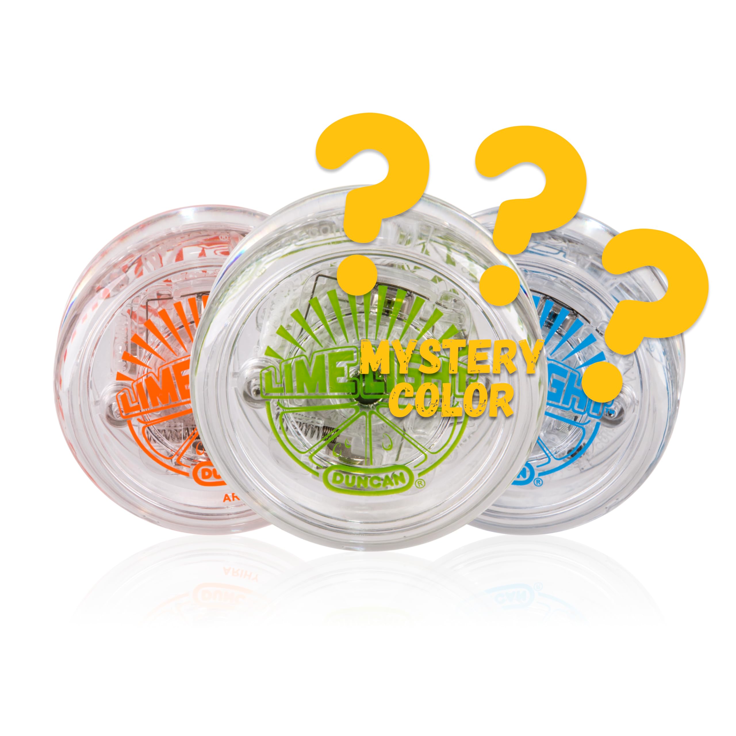 Duncan Toys Limelight LED Light-Up Beginner Yo-Yo, Colors May Vary | Clear Body 