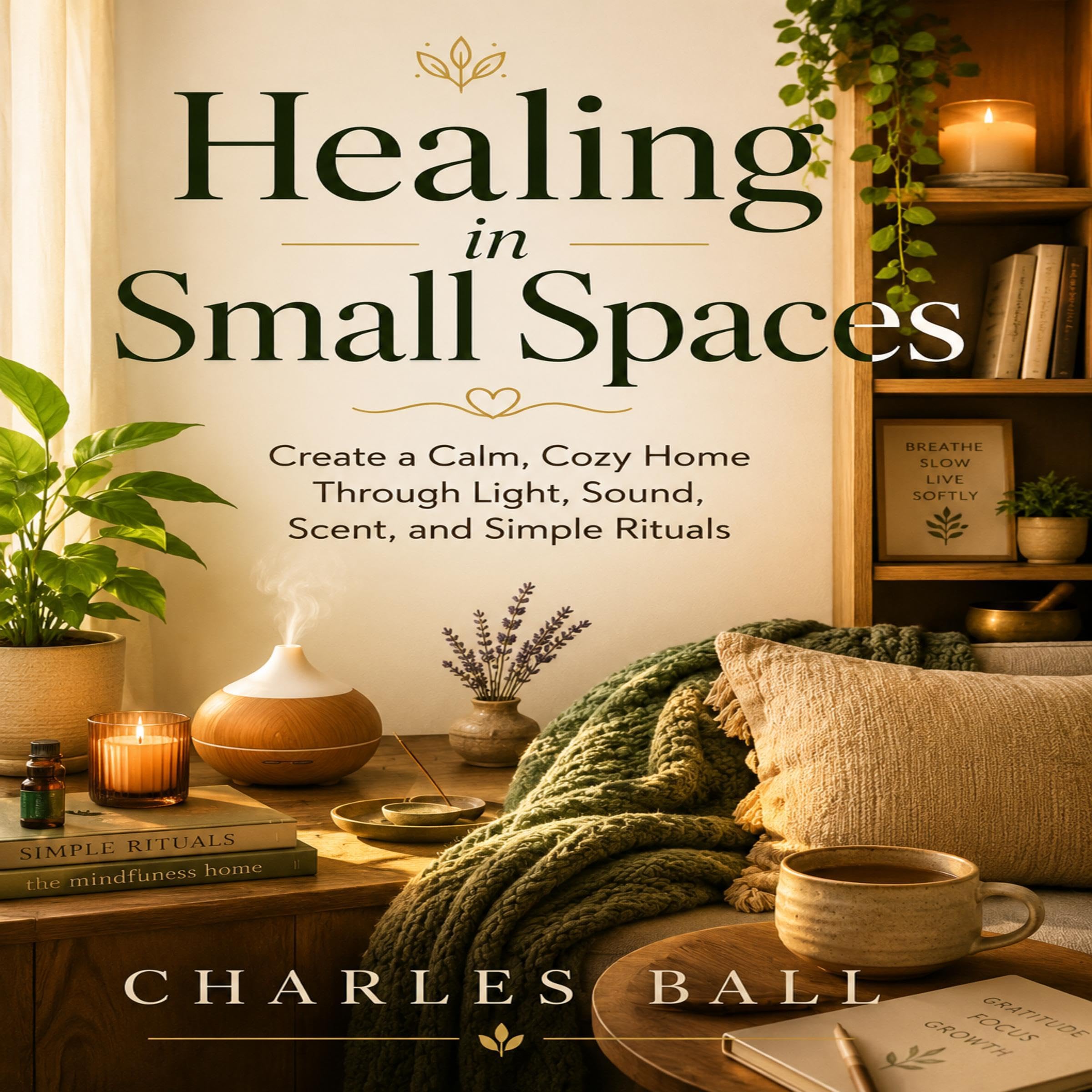 Healing in Small Spaces: Create a Calm, Cozy Home Through Light, Sound, Scent, a