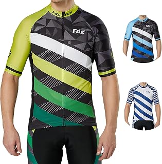FDX Men's Limited Edition Road Cycling Jersey Short Sleeve Biking Tops
