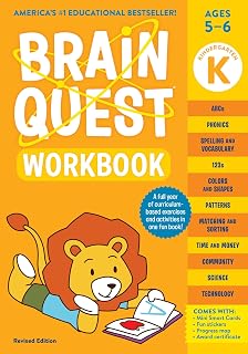 Brain Quest Workbook: Kindergarten Revised Edition
