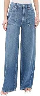DL1961 Women's DL Softwear Hepburn Wide Leg High Rise Jeans