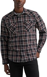 Wrangler Men's Iconic Regular Fit Snap Shirt