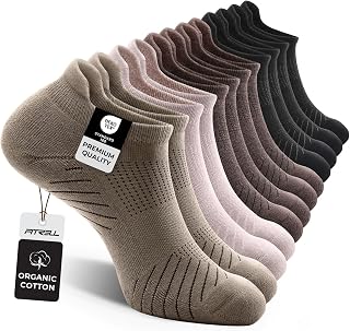 FITRELL 6 Pairs of Men's & Women's Breathable Low Socks