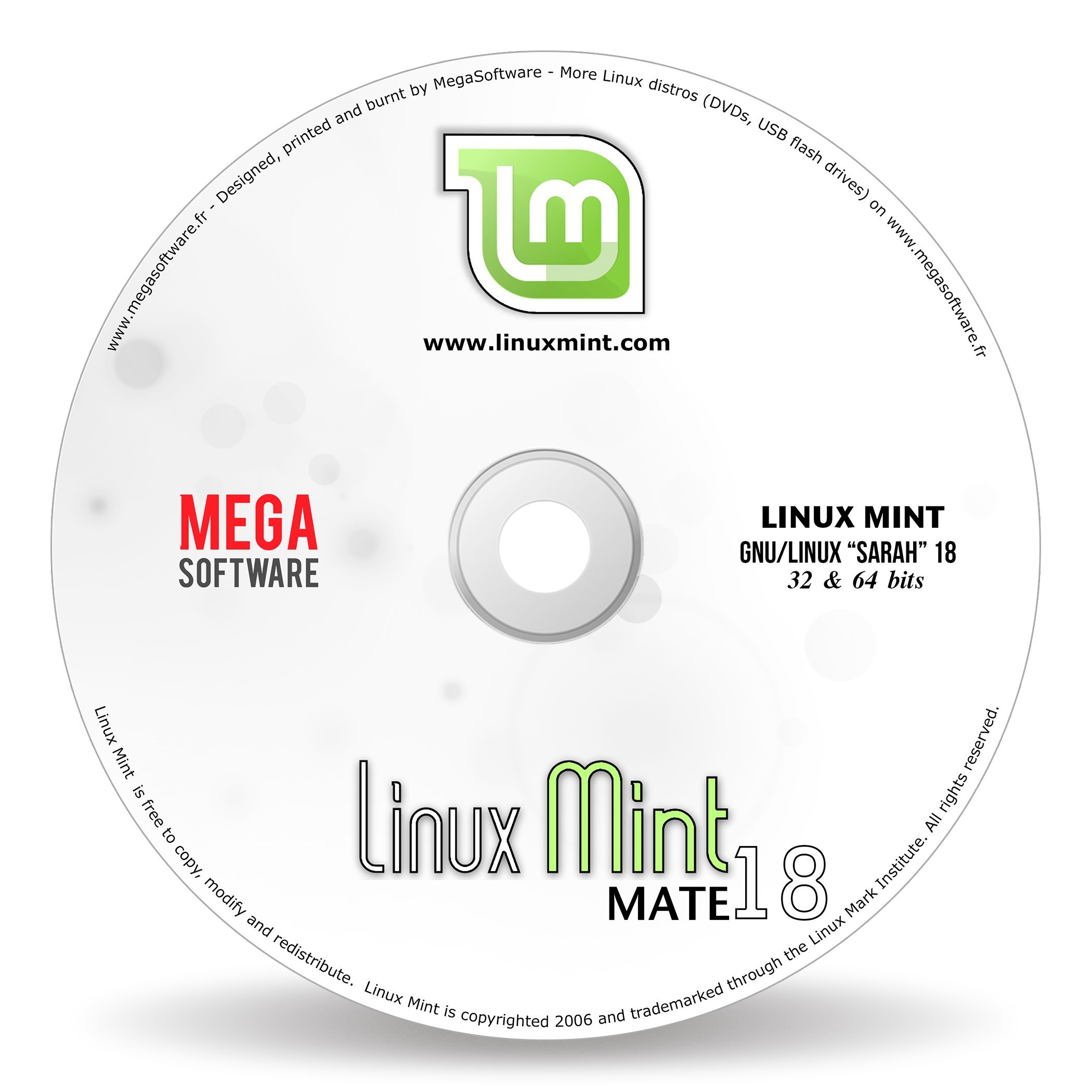 Linux Mint 18 Live - MATE - 32 & 64 bits - DVD
