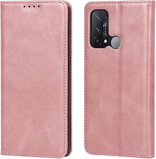 【Hamany】対応 oppo reno5 a ケース 手帳型 オッポリノ5a ケース カード収納 -ファッションローズゴールド