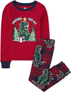 The Children's Place Unisex Family Pyjamas Christmas Festive Cotton Pyjamas
