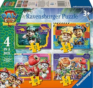 Ravensburger Children Puzzles Paw Patrol 3 Dino Movie - Ages 3+
