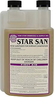 Five Star - 6022b_ - Star San - 32 Ounce - High Foaming Sanitizer