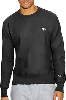 Champion Men's Crewneck Sweatshirt, Reverse Weave, Heavyweight Fleece Sweatshirt for Men