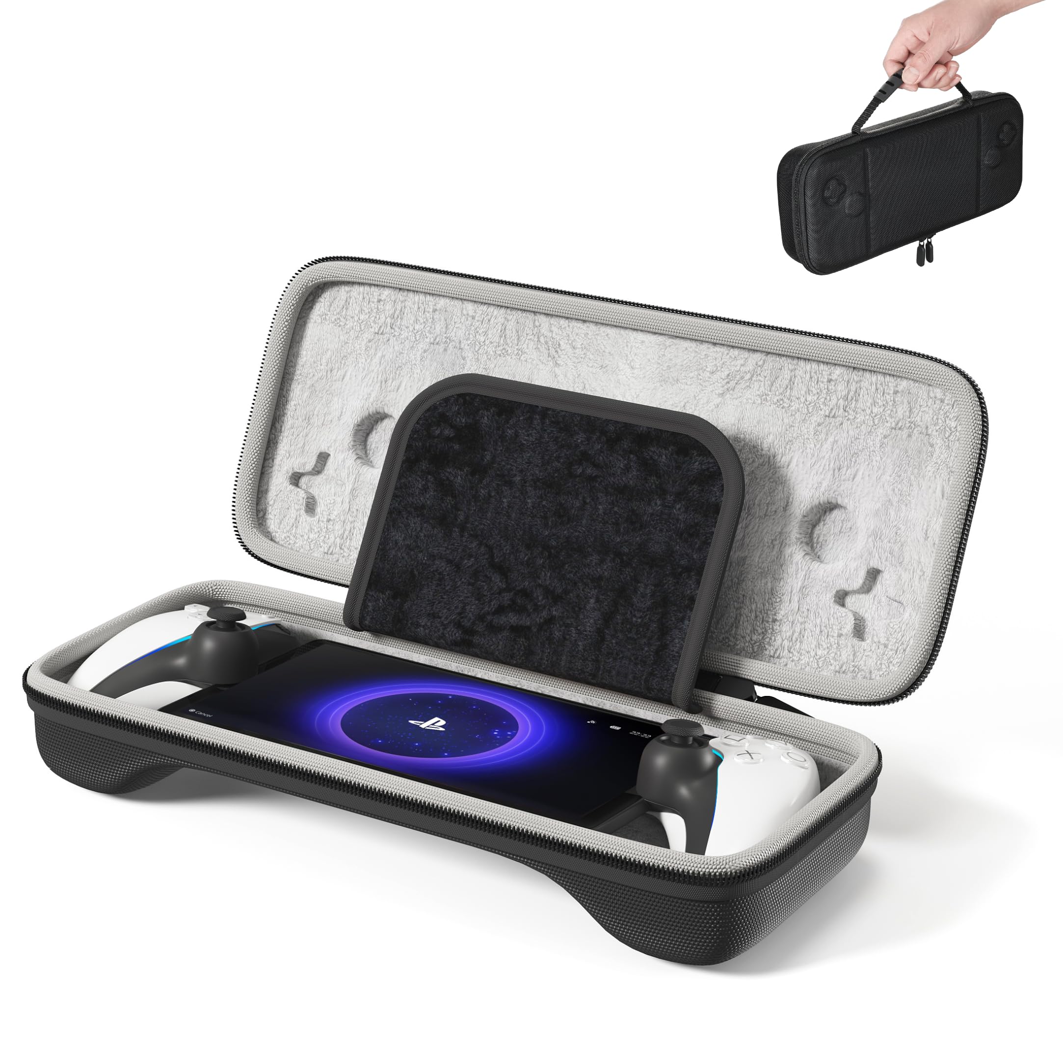 iofeiwak Carrying Case for PS Portal - Slim Fit & Hard Shell Carrying Case for P