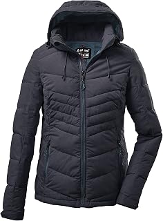 Killtec Kow 149 Wmn Qltd Jckt Women's Down Jacket with Detachable Hood with Zip