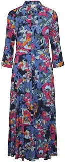 YAS Women's Yassavanna Long Shirt Dress S. Noos