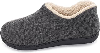 ULTRAIDEAS Womens House Slippers Memory Foam Fleece Lined Slippers with Non-Slip Rubber Sole Indoor Outdoor