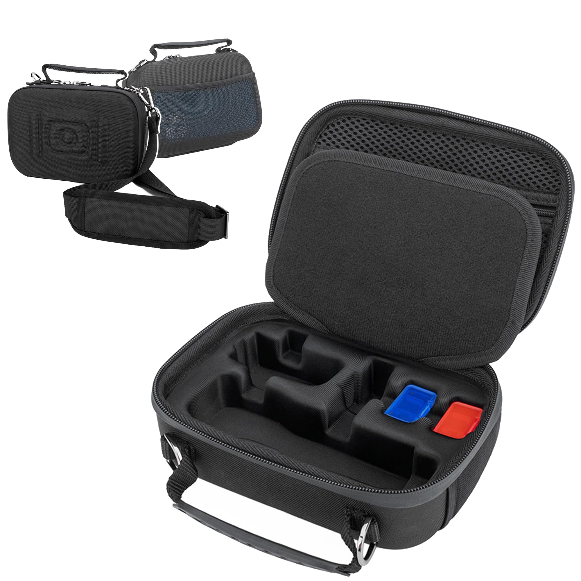 JJC Portable Osmo Pocket 3 Carrying Case with 2 Micro SD Card Holder