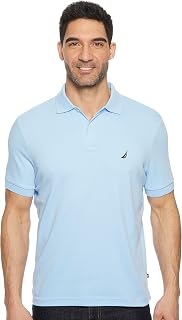 Nautica Men's Classic Fit Short Sleeve Solid Soft Cotton Polo Shirt