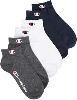Champion Core Socks 6pp Crew Calzini Unisex - Adulto (Pacco da 6)