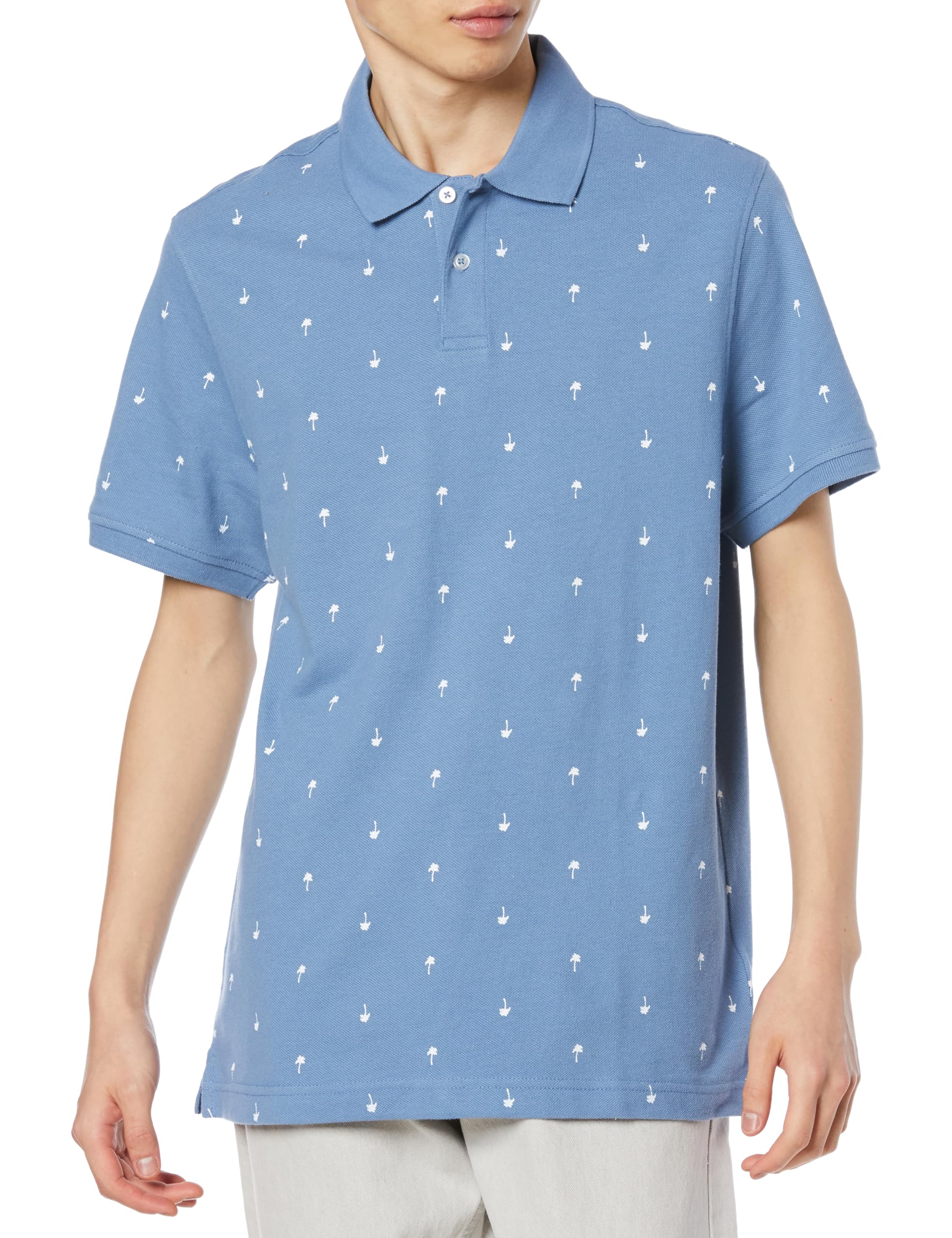 Amazon Essentials Men's Cotton Pique Slim Fit Polo Shirt