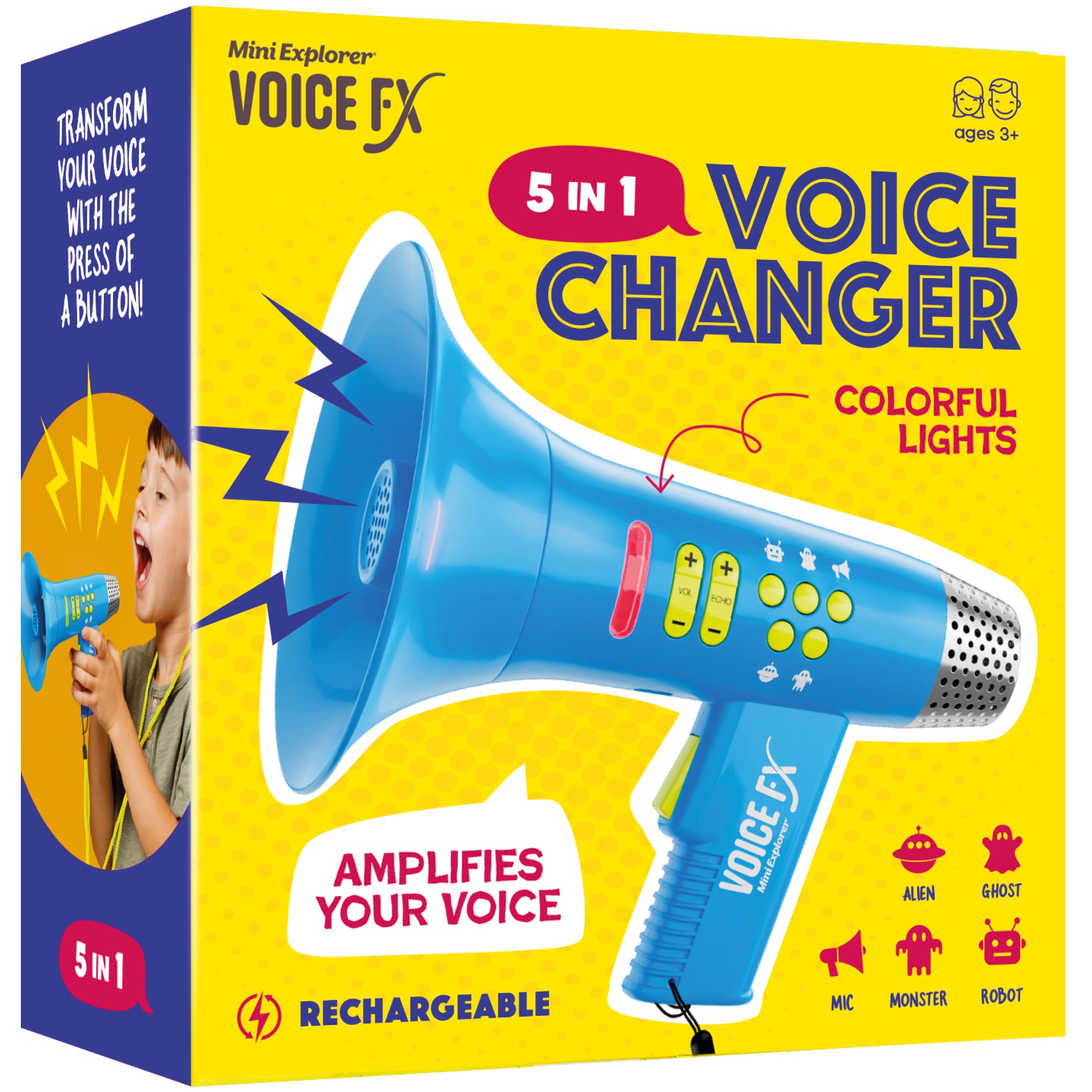 5 In 1 Voice Changer for Kids - Voice Changing Device for Boys & Girls | Birthda