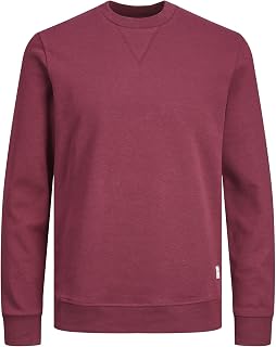 JACK & JONES Men's Jjebasic Sweat Crew Neck Noos Sweatshirt